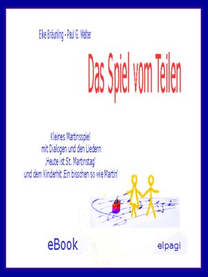 cover image of Das Spiel vom Teilen--zu Sankt Martin